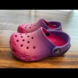 7C toddler Crocs
